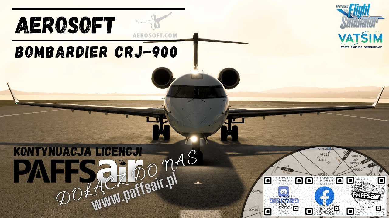 [MSFS] LIVE | ✈️ VATSIM | CRJ-900 | Aktualizacja w planach więc czas sobie przypomnieć CRJtki