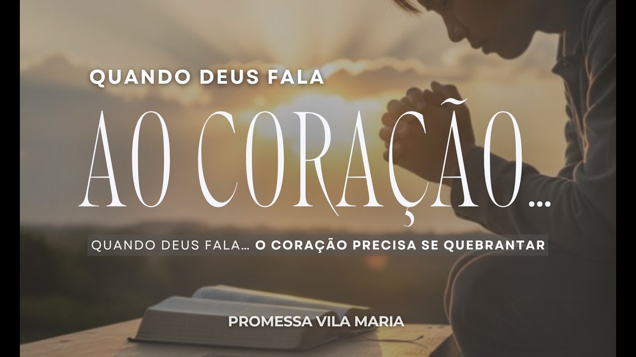 “Quando Deus fala o coração precisa se quebrantar” | Pr. José de Oliveira Neto | 15/03/26