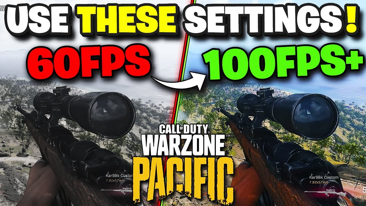 *BEST* Warzone PC Settings for FPS & Visibility (CALDERA UPDATE!)