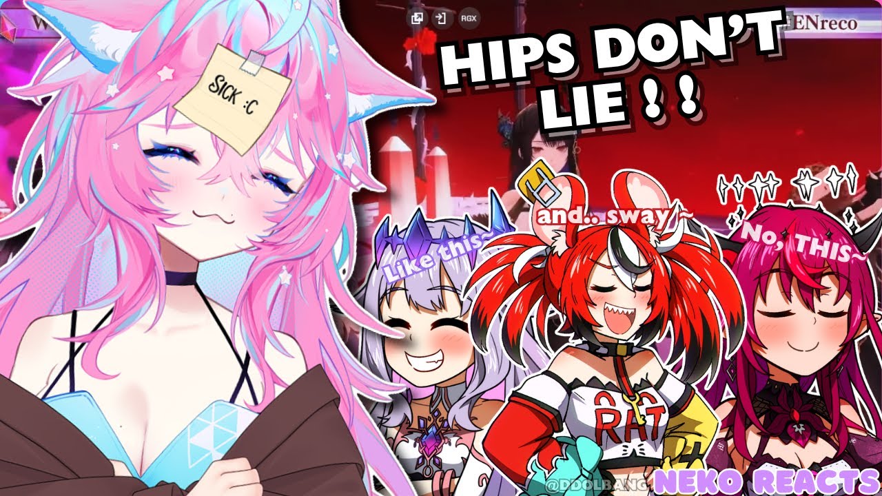 ━☆NEKO REACTS━☆ HOLOGIRLS HIPS DON'T LIE ! ! [ HOLOLIVE ]