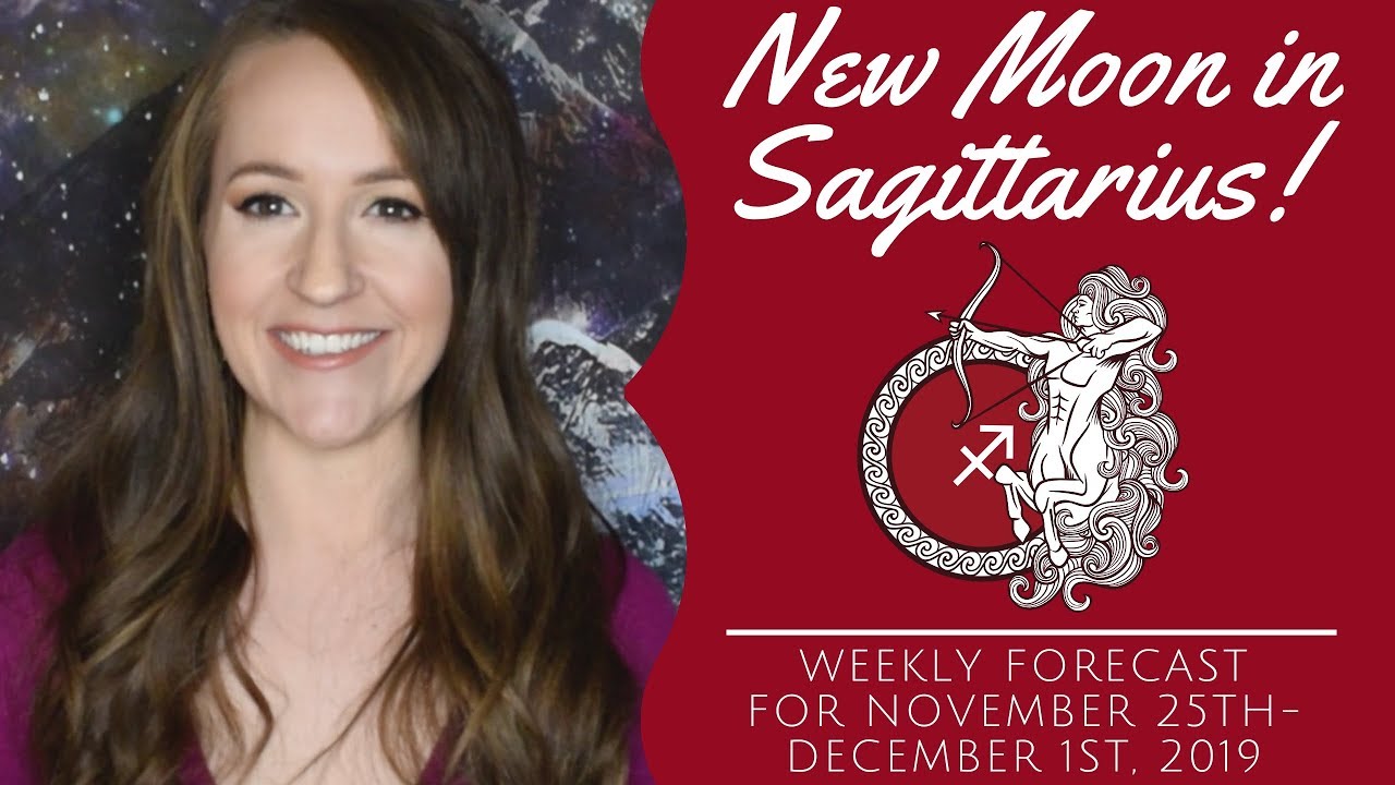 NEW MOON in SAGITTARIUS Brings Liberation! Weekly Astrology Forecast for ALL 12 SIGNS!