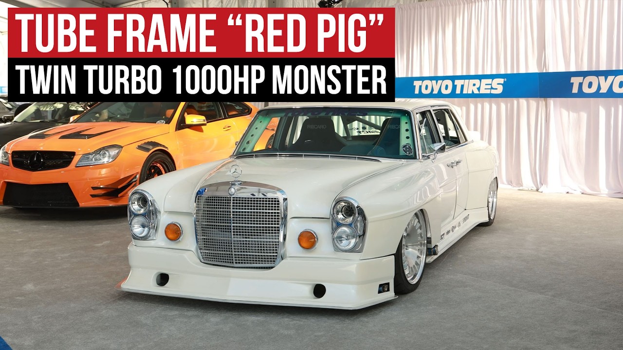 Модернизация Mercedes 300 SEL в зверя мощностью 1000 л.с.