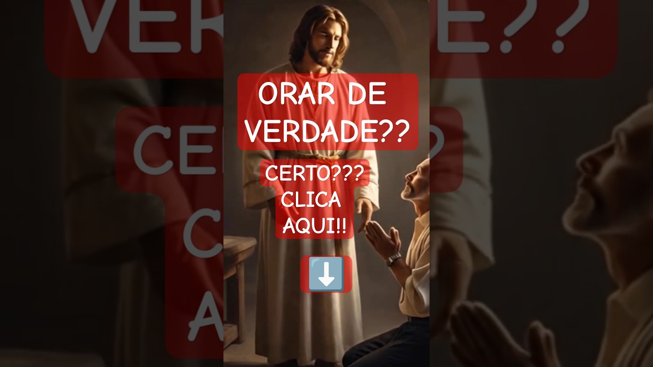 ORAR DE VERDADE?? @Projetodedeus2026  #deustemumapalavrapravoce @Minuto_com_cristo @oracoesdefe