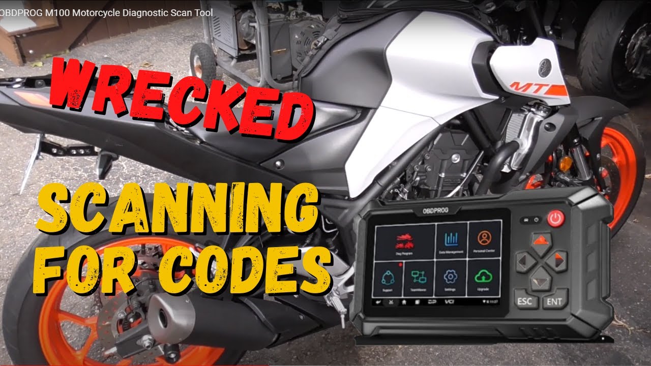 OBDPROG M100 Motorcycle Diagnostic Scan Tool