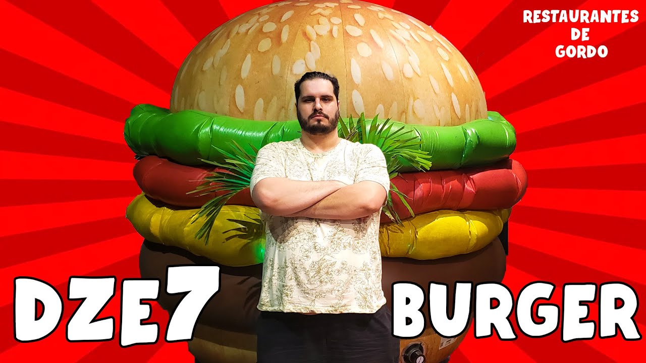 DZE7 BURGER E AS SUAS COMBINAÇÕES MALUCAS E SENSACIONAIS #RDG