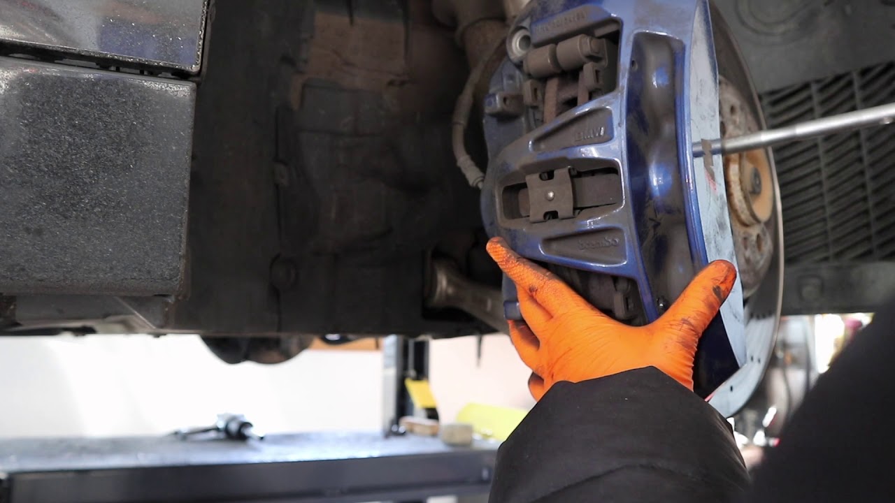 F10 M5 Front Brake and Rotor Job