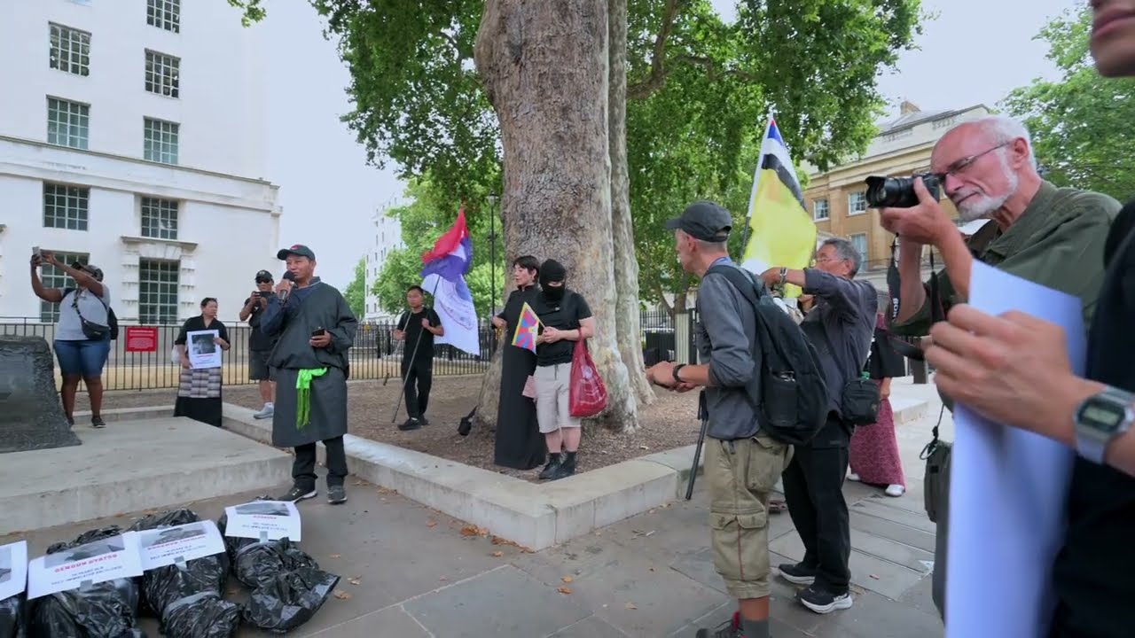 March Protest for Tibet in London Today | Lobga Rangzen | Free Tibet #tibet #vlog #news #london