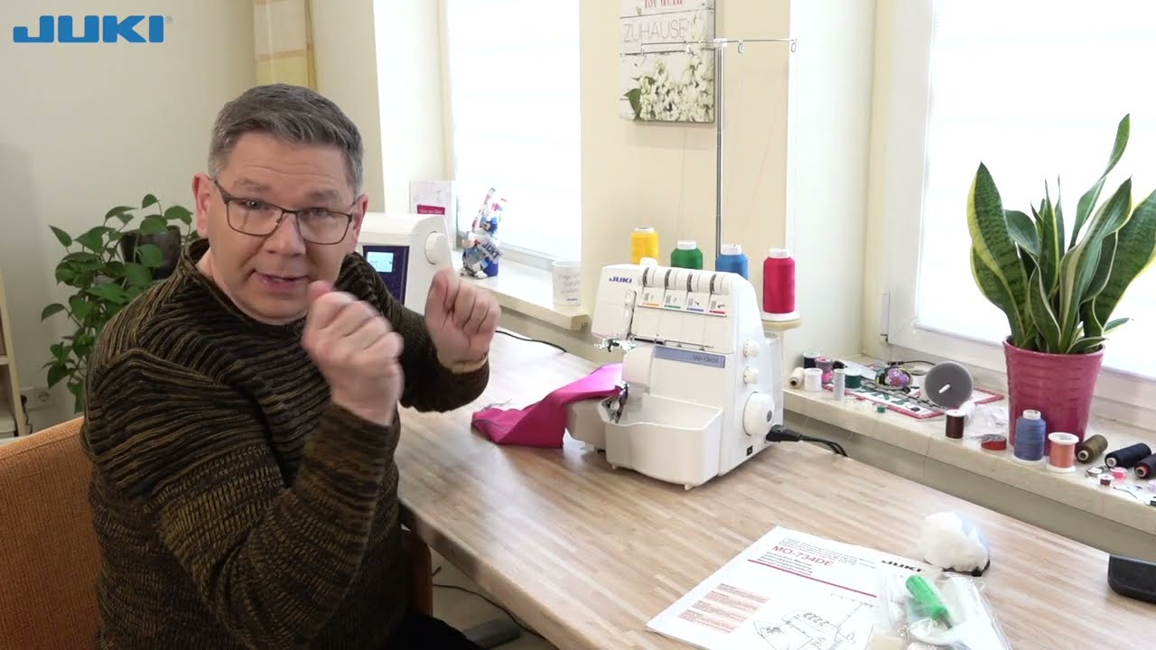 Overlock: MO-734 Richtig Einfädeln