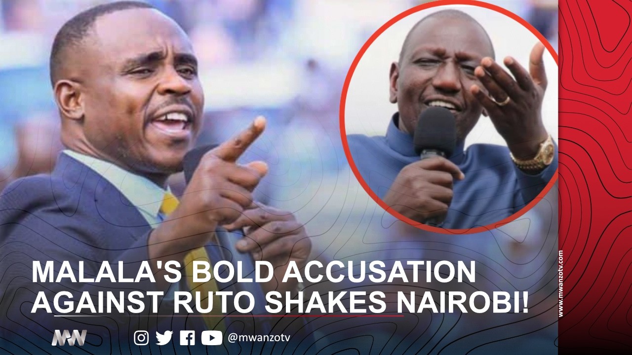 MALALA'S BOLD ACCUSATION AGAINST RUTO SHAKES NAIROBI, LISTEN