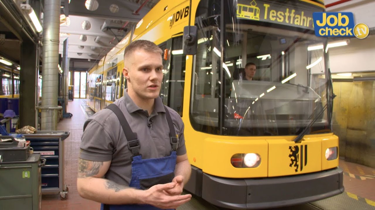 JobCheckTV Mechatroniker für Bus und Straßenbahn bei der DVB AG