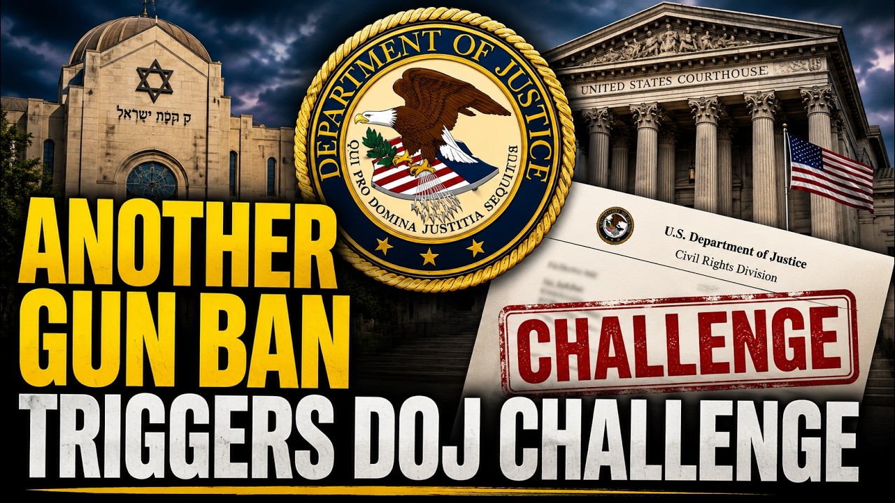 Another Gun Ban Triggers DOJ Challenge