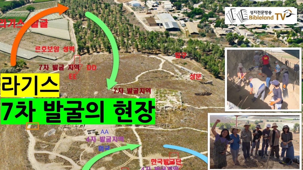 라기스 7차 발굴의 현장, 라기스
