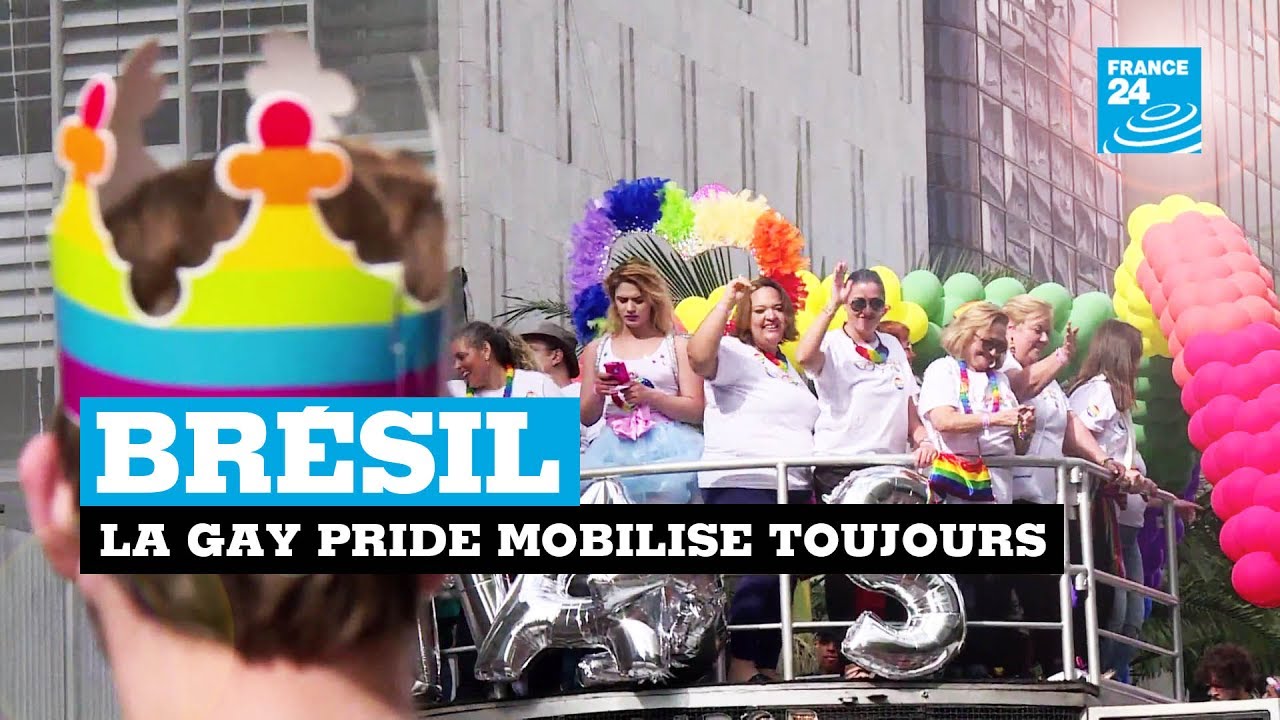 Br&eacute;sil : la gay pride mobilise toujours autant