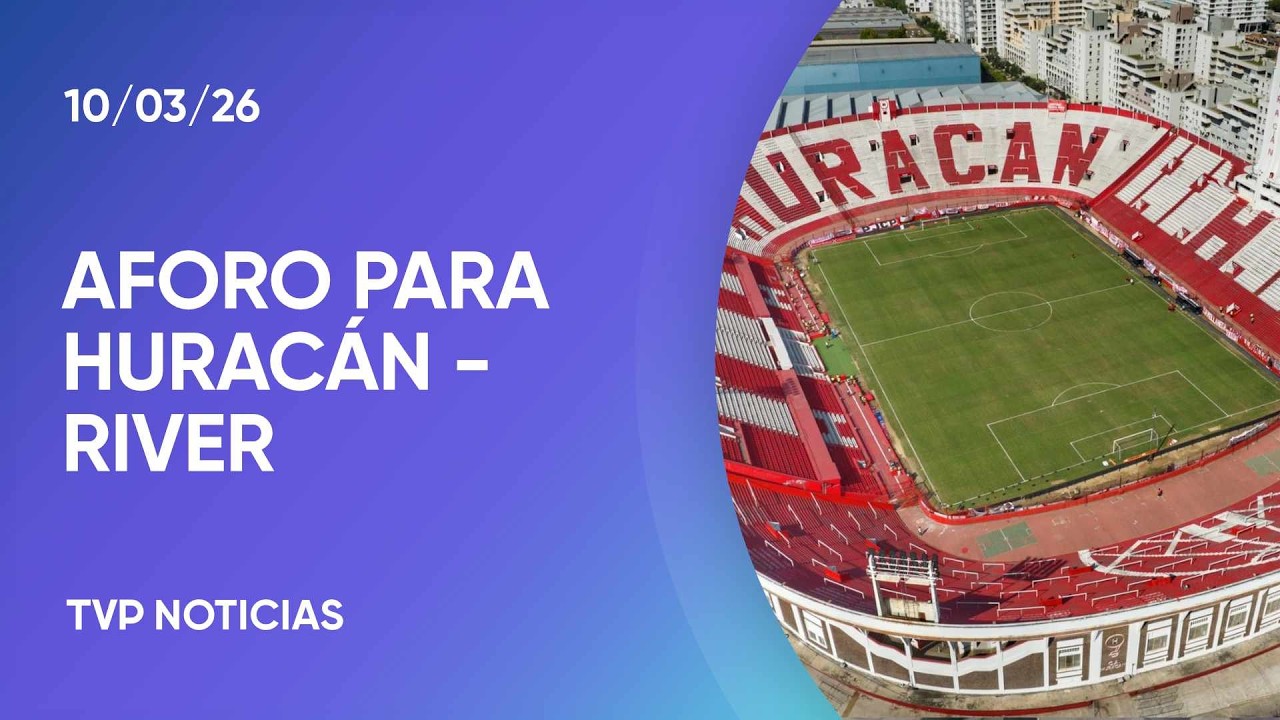 Tras el derrumbe, aforo reducido para Huracán vs River