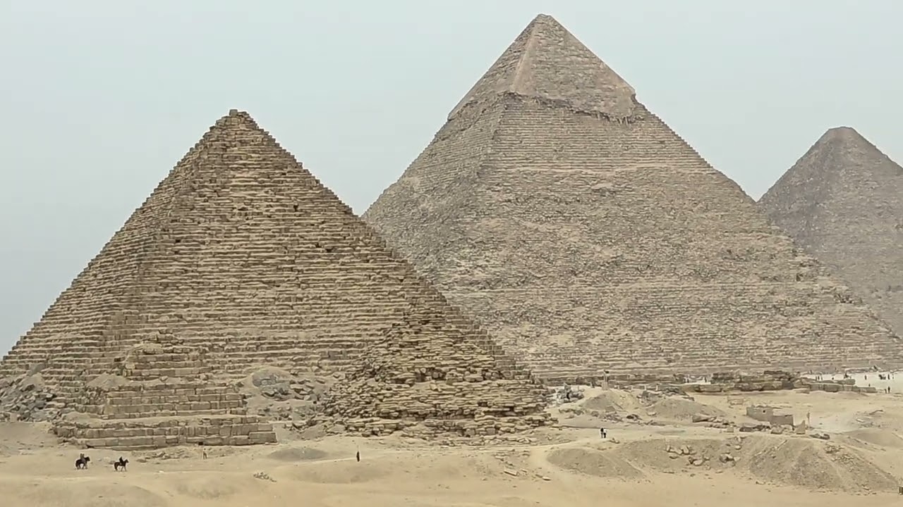 Standing Before the Great Pyramids of Giza 🇪🇬 | Ancient Wonders of the World