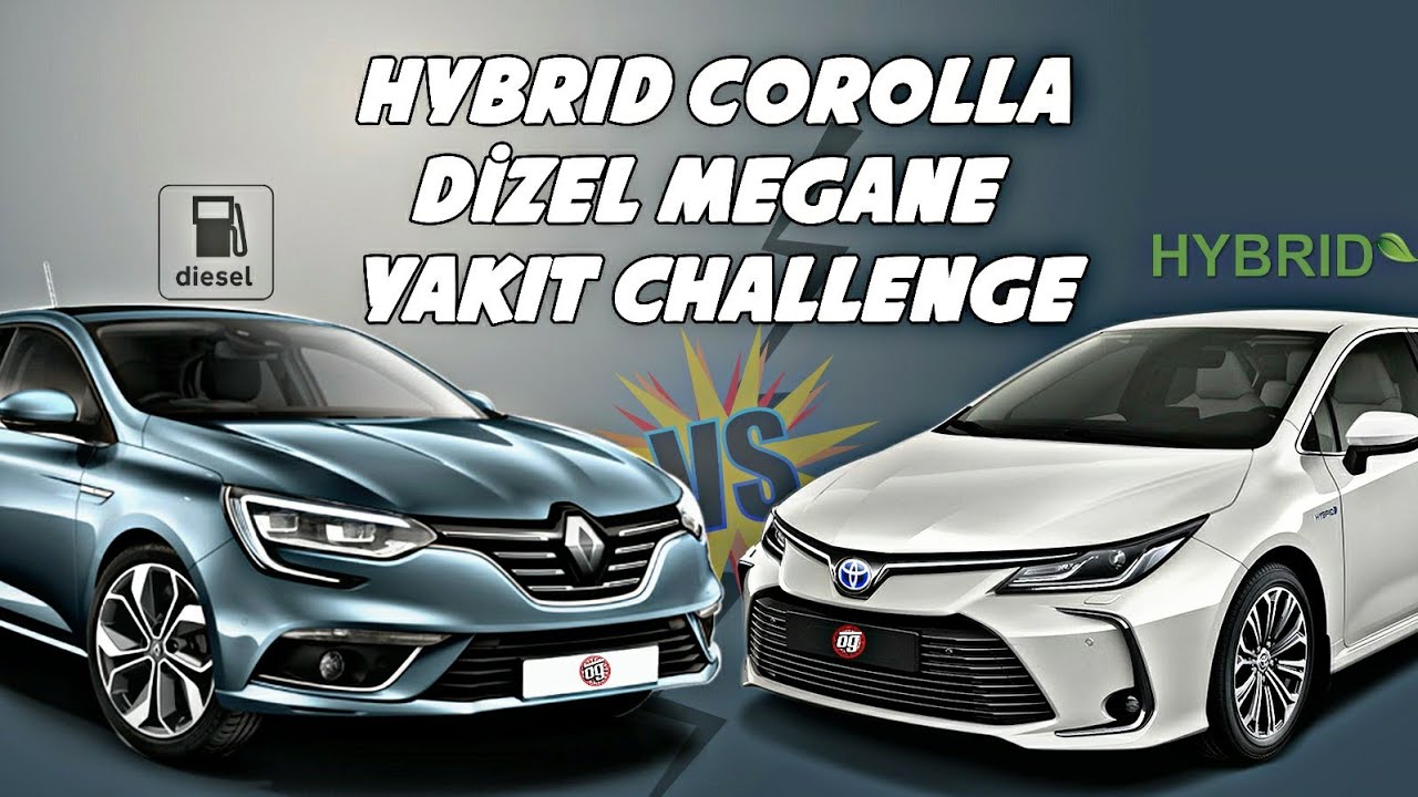 Corolla Hybrid vs Dizel Megane Yakıt Challenge | Hangisi Az Yakar | Otomobil Günlüklerim