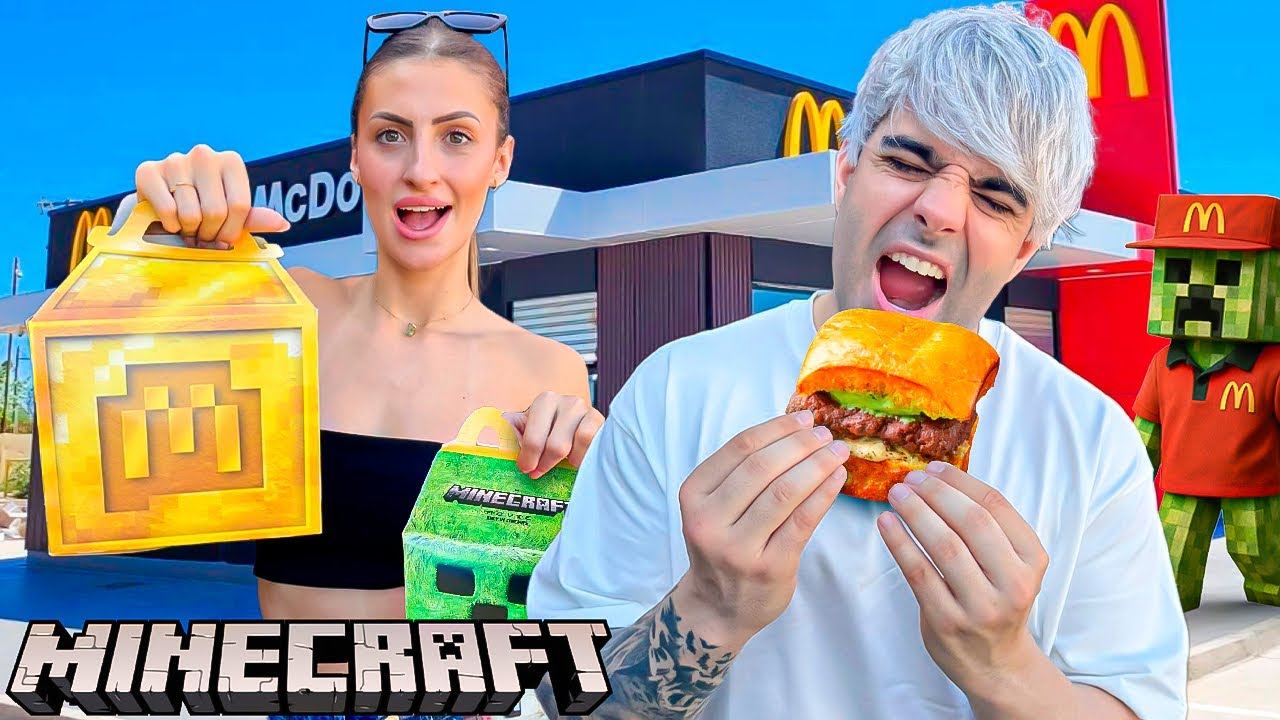PROBAMOS el MENU MINECRAFT de McDONALDS!!