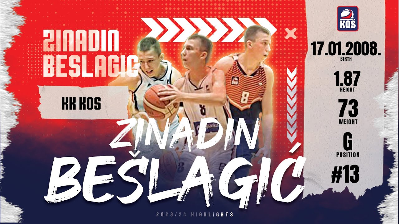 Zinadin Beslagic Season 2023/24 Highlights