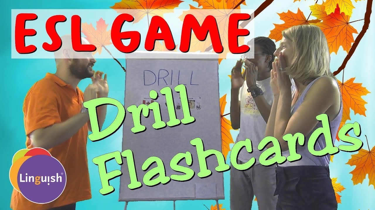 Linguish ESL Games // 4 ways to drill flashcards // LT26