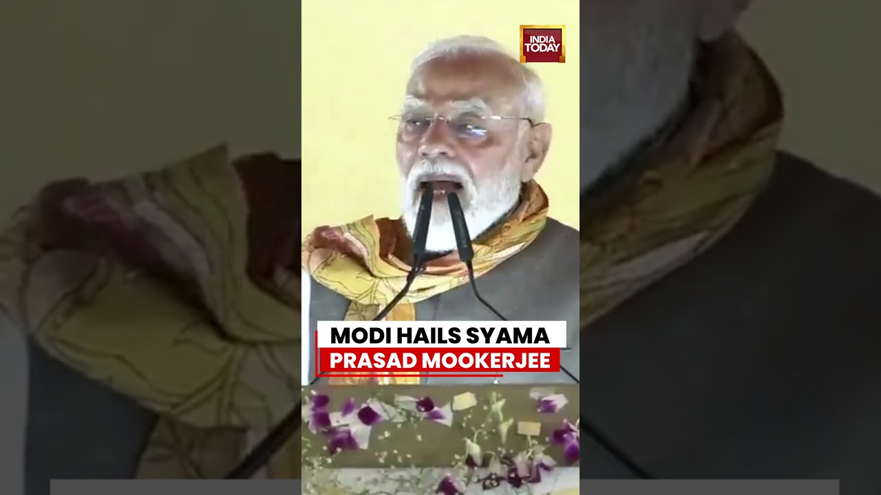 PM Modi Recalls Syama Prasad Mookerjee's Role In Bengal's Partition During West Bengal Day Address