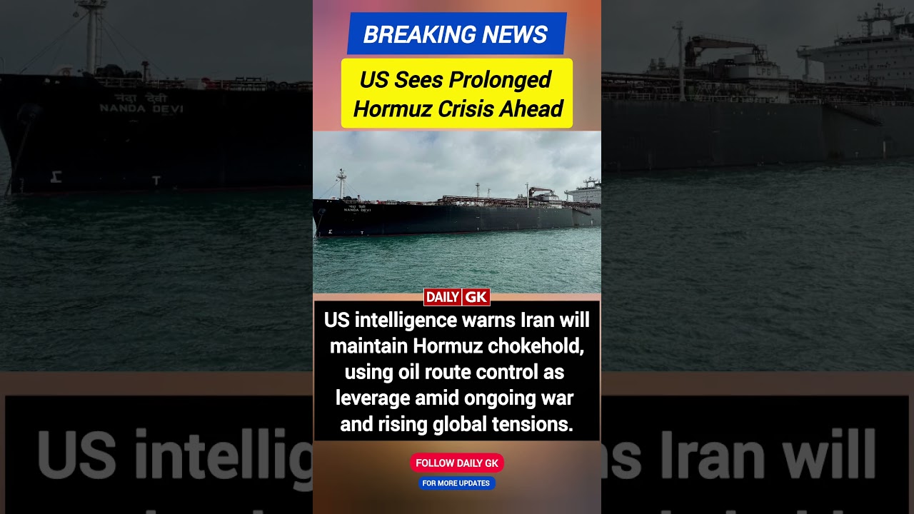 US Intel Warns No Quick End To Iran Hormuz Blockade | Global Oil Crisis Deepens