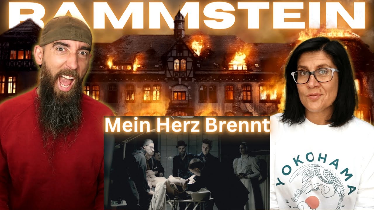 Rammstein - Mein Herz Brennt (REACTION) with my wife