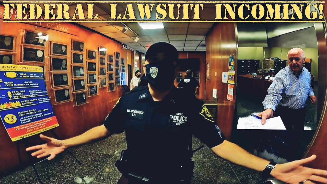 SERVING NOTICE OF INTENT TO SUE ON CITY OF NEW ROCHELLE, NY FOR VIOLATION OF 1A RIGHTS!  (FOLLOW UP)