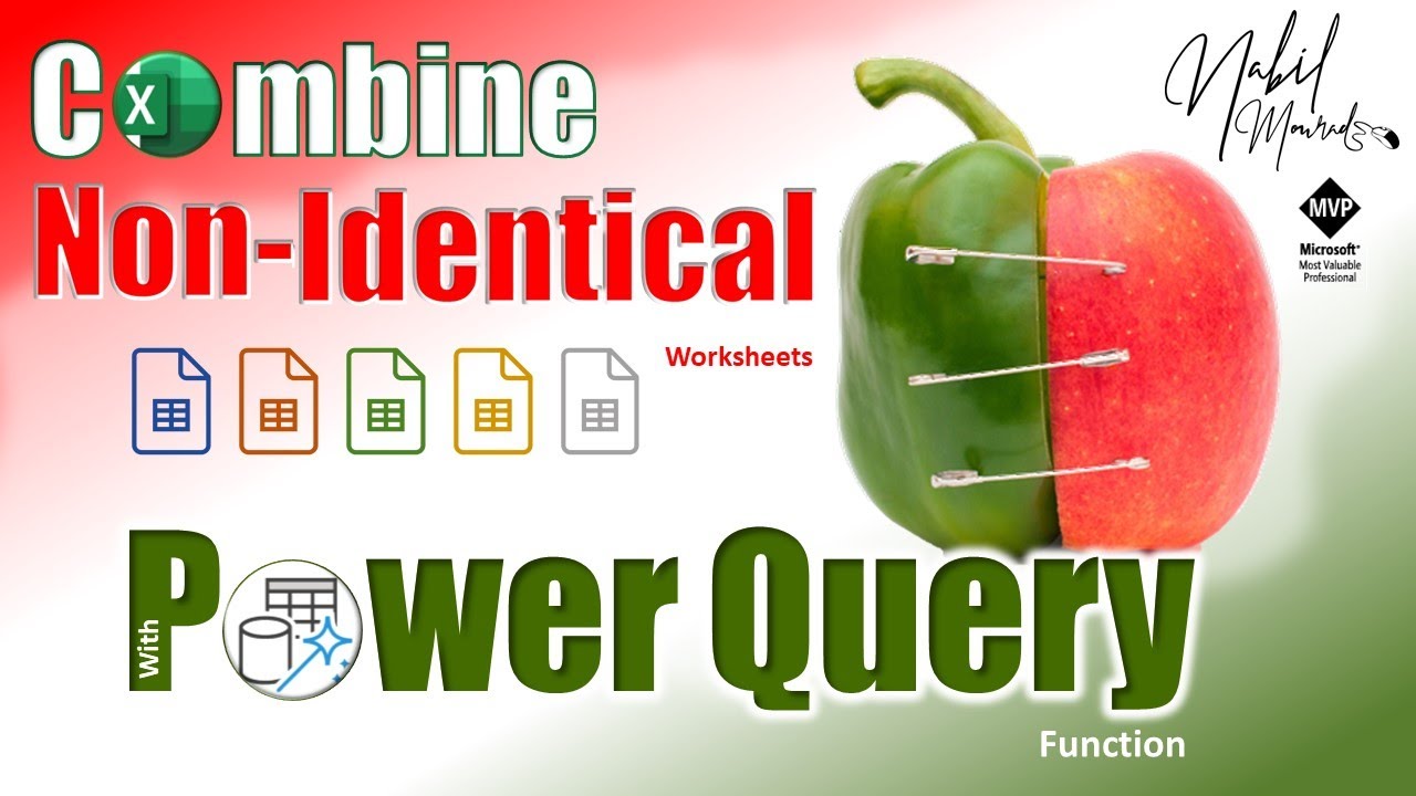 Объединение неидентичных листов — функция Power Query — IM ◄► ВОЗМОЖНО