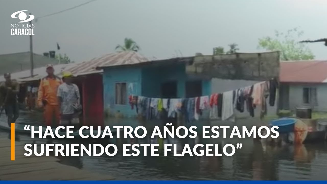 Más de 1.000 familias están damnificadas tras inundaciones en La Mojana, Sucre