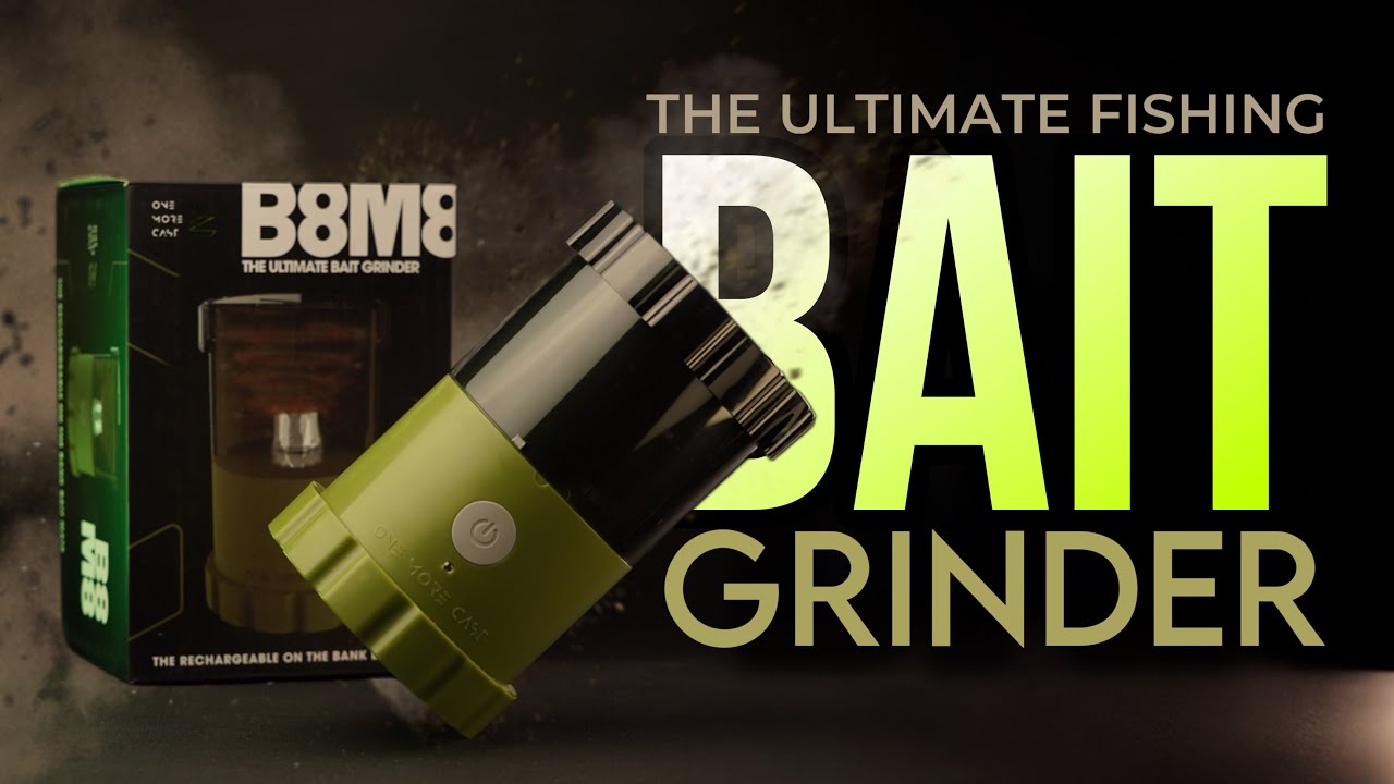 ADD ANOTHER DIMENSION TO YOUR FISHING | B8M8 |  BAIT GRINDER | ALI HAMIDI | ONE MORE CAST