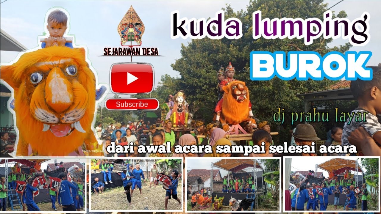 pertunjukan kuda lumping || burok || desa wlahar 03 || kecamatan larangan || kabupaten brebes