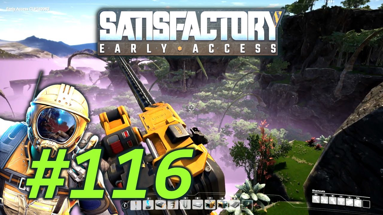 Building The Uranium Line - Let's Play Satisfactory Update 3 Part 116
