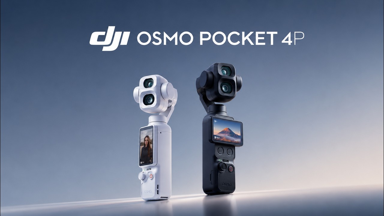 Официальное презентационное видео DJI Osmo Pocket 4P!