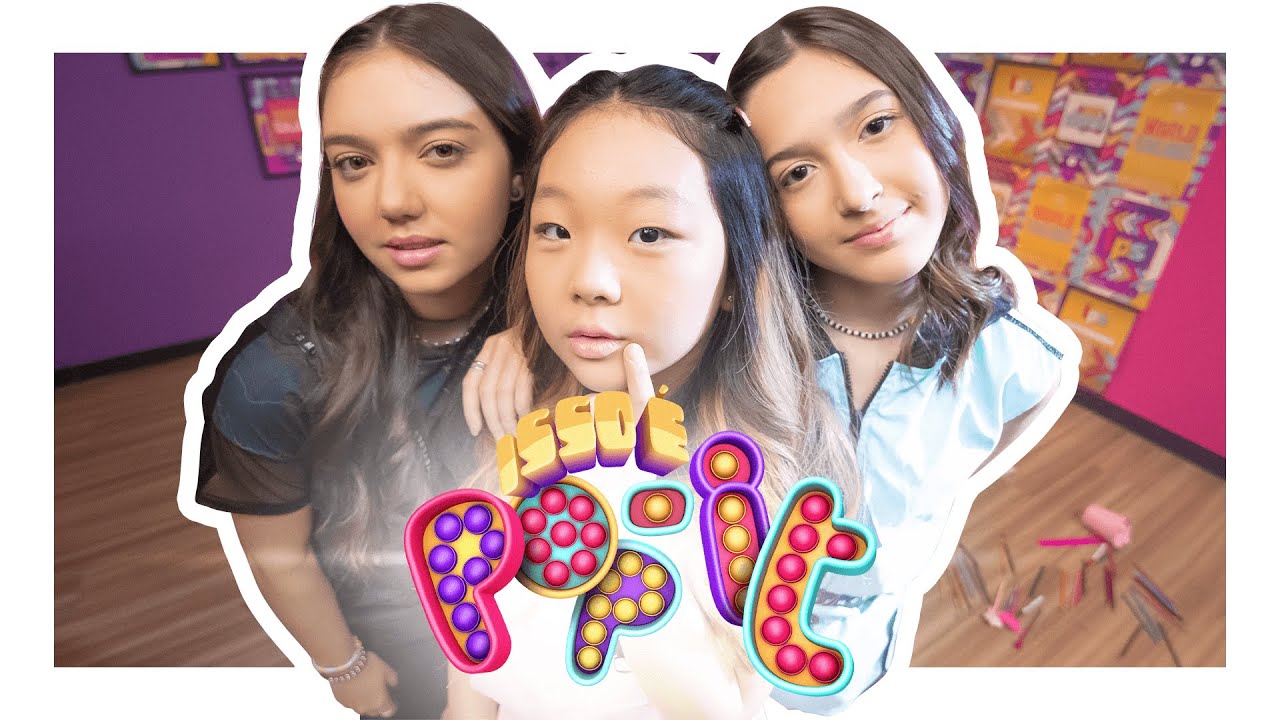 ISSO É POP IT (PARÓDIA GOOD 4 U - OLIVIA RODRIGO) com Kaori, Mafer e Julia Berlim | ♥ Livre Para Ser