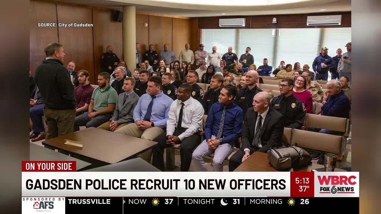 Gadsden Police recruit 10 new officers