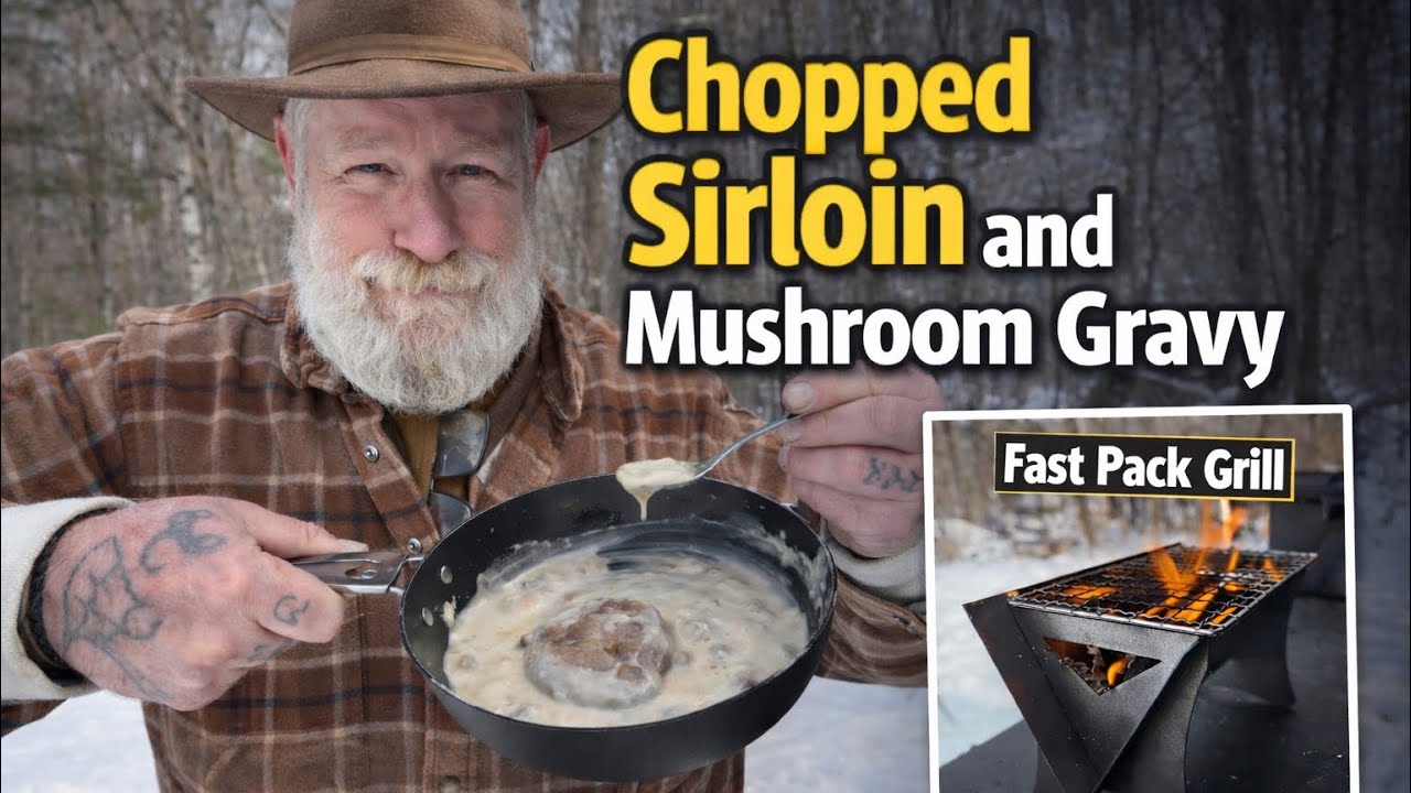 Tailgate Cooking Made Simple | Chopped Sirloin & Mushroom Gravy on the NEW Fast Pack Grill