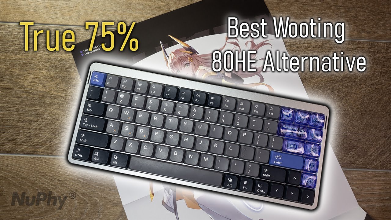 Невероятная альтернатива Wooting 80HE? - Nuphy Air 75HE