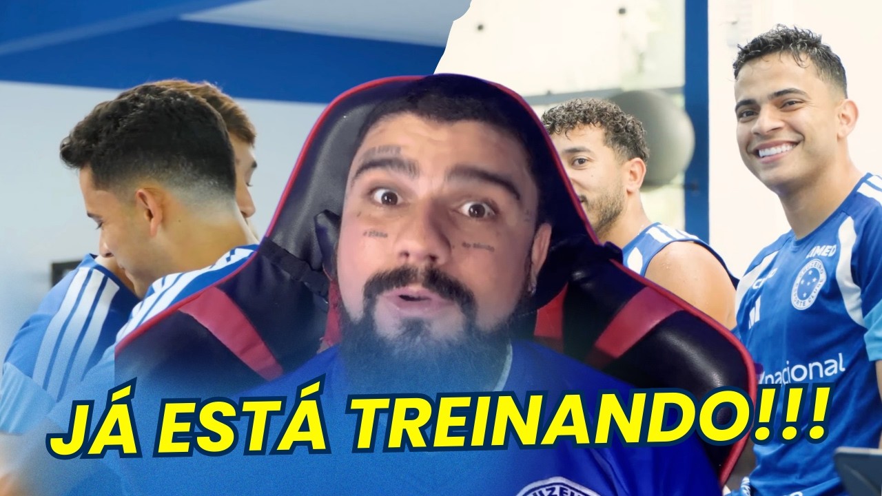 BRUNO RODRIGUES já está treinando com o time