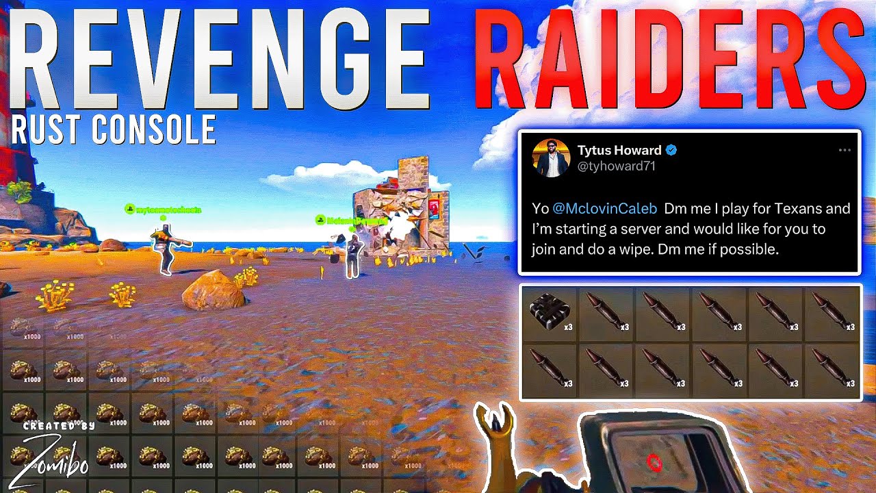 The Revenge Raiders — Rust Console