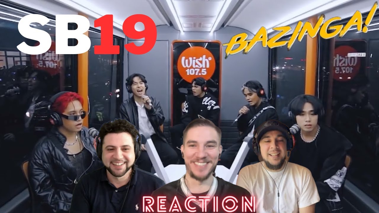SB19 | REACTION | performs “Bazinga” LIVE on Wish 107.5 Bus