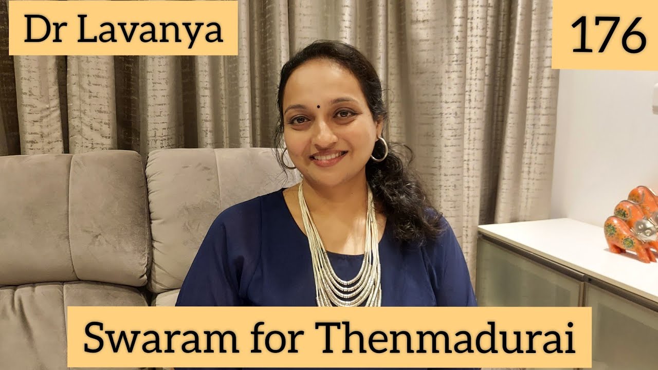 | Swaram for Thenmadurai Vaigai Nadhi | Dharmathin Thalaivan | Dr Lavanya | Carnatic Notes | SPB |