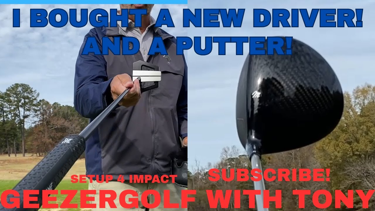 Показываю вам мой новый драйвер McGregor и паттер PXG!