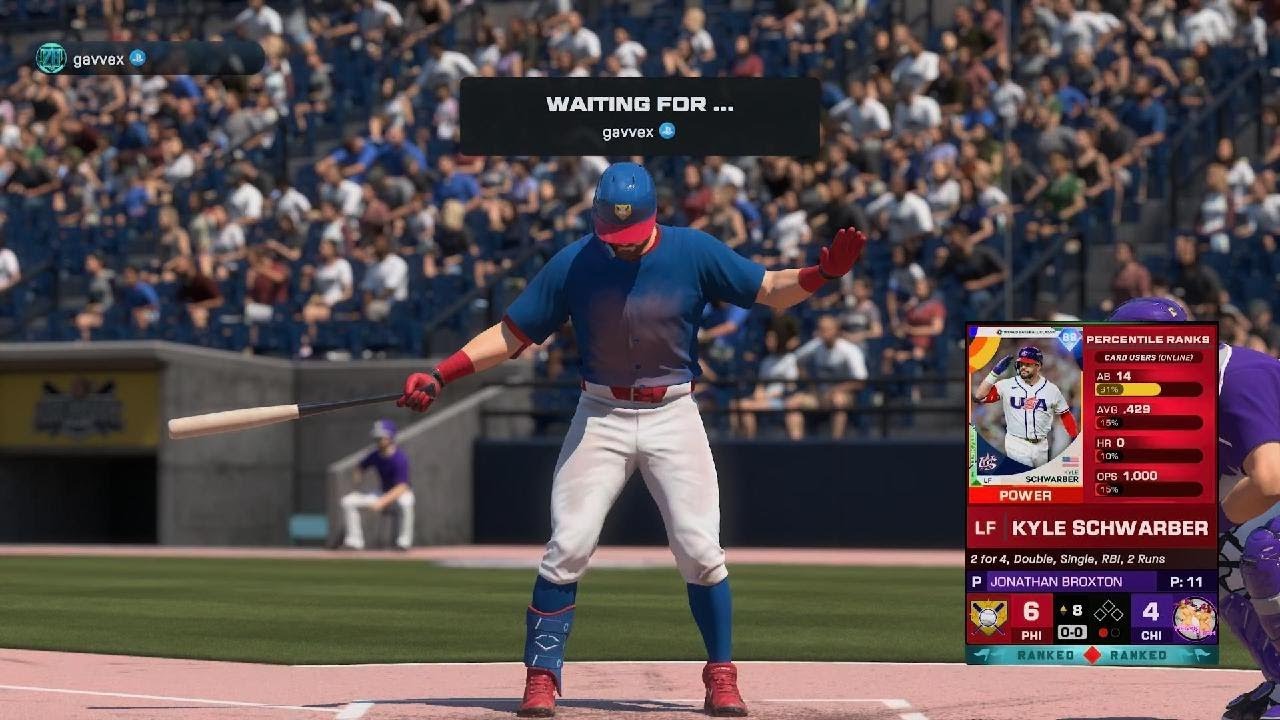 MLB The Show 26 ranked rally comeback