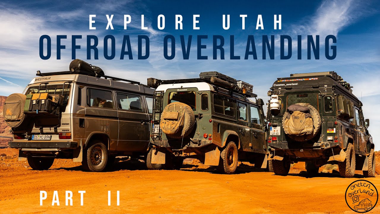 Moab - Utah, USA | Shafer Trail, Hurrah Pass und Co.| Zwei Defender und ein Syncro ziehen los |S2F12