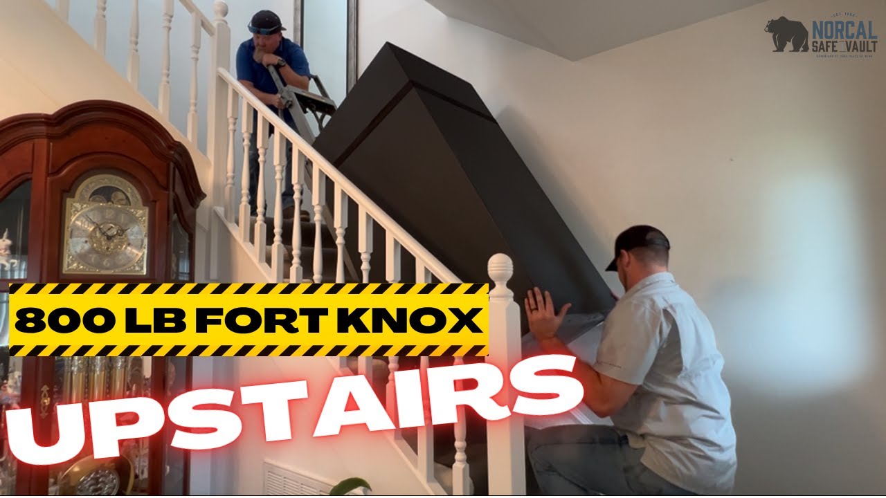 Fort Knox Maverick 6031 Safe Installed Upstairs | Professional Safe Moving