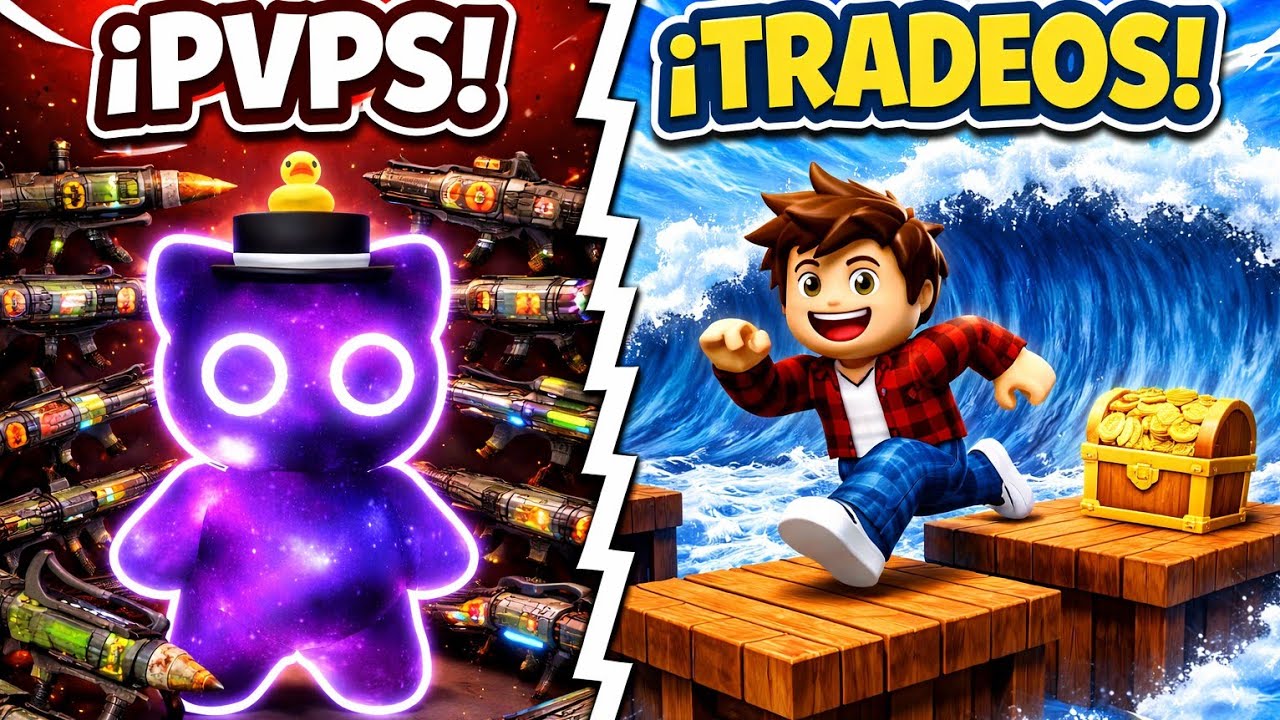 hago pvp en rivals y tradeos en escapa del tsunami