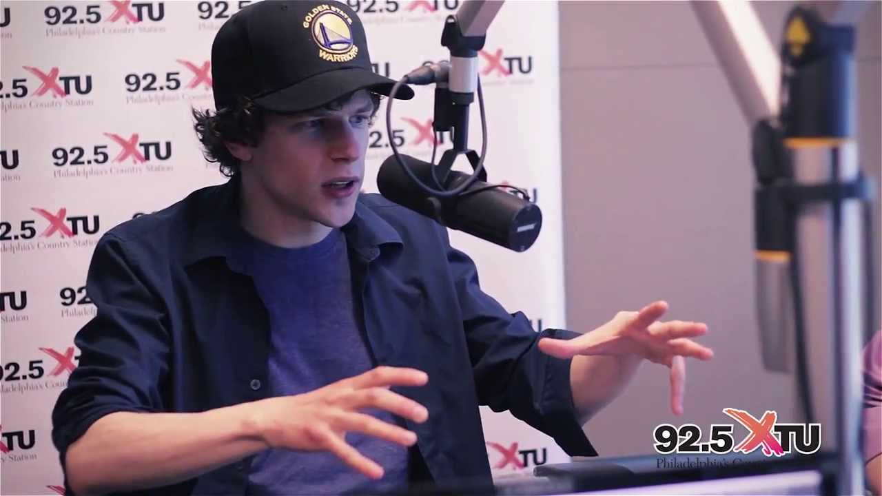 Jesse Eisenberg - 92.5 XTU Interview