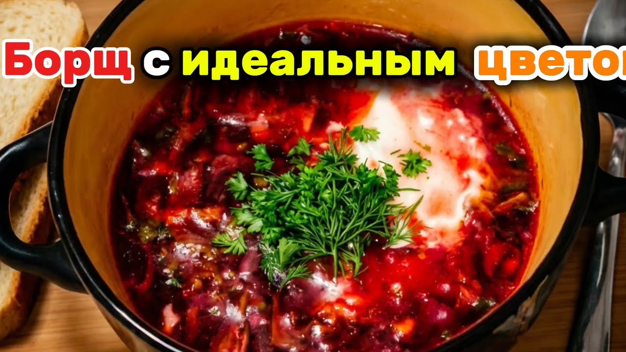 Как приготовить КРАСНЫЙ борщ ❤️ проверенный рецепт . 