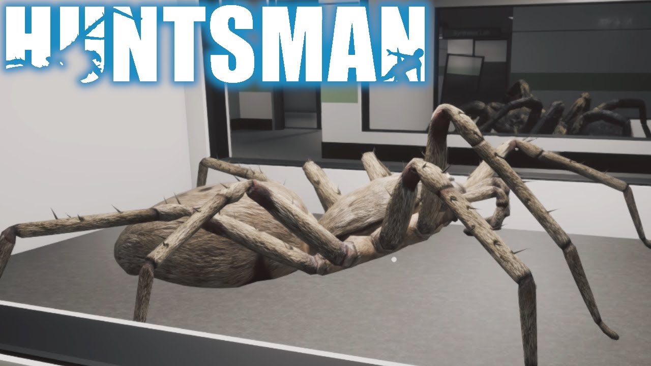 A facility full of TERRIFYING SPIDERS 🕷️... Huntsman - Full Game