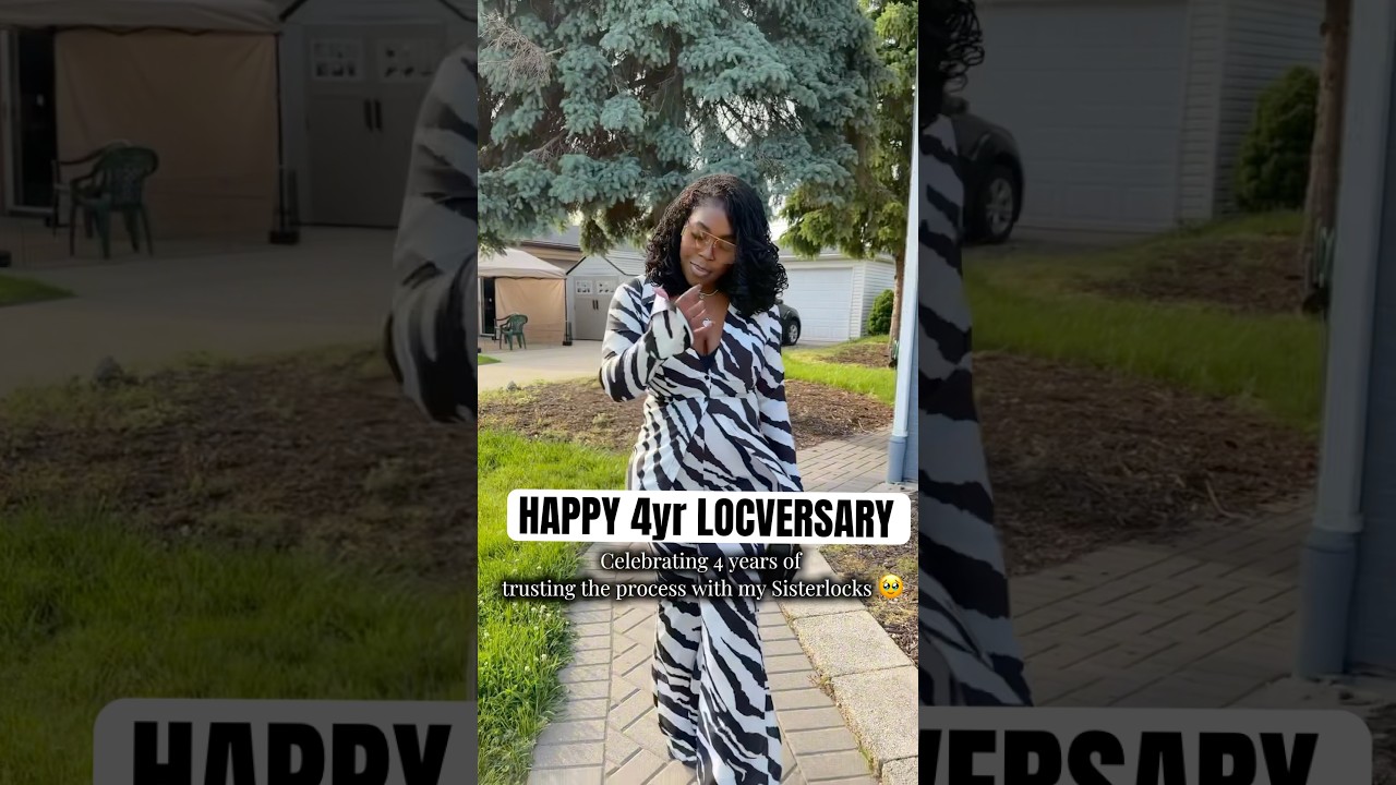 4 years in with my SISTERLOCKS! #locjourney #sisterlocks